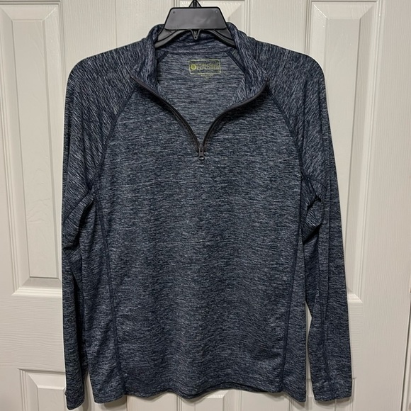 G.H. Bass Quarter Zip Pullover Shirt - Picture 1 of 9